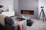 1600 British Fires New Forest Built In Media Wall Electric Fire 1-2-3 Sided