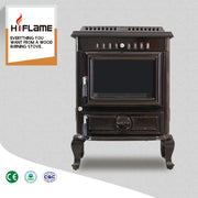 Black Enamel 18-21kw Multi Fuel Back Boiler Stove Aidan Eco - design