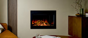 650 British Fires Ashlett Insert Built In Media Wall Electric Fire 1-2-3 Sided