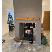 Defra Approved Ecosy+ 12-14kw Double Sided Woodburning Stoves Multi Fuel 5 Year Guarantee