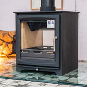 Ecosy+ Hampton 5 Double Sided, Defra Approved - Eco Design Approved - Wood Burning Stove