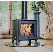 Defra Approved Ecosy+ 12-14kw Double Sided Woodburning Stoves Multi Fuel 5 Year Guarantee