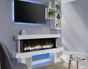 1500 Slimline Charlton and jenrick i1500e Built In Media Wall Electric Fire 1-2-3 Sided